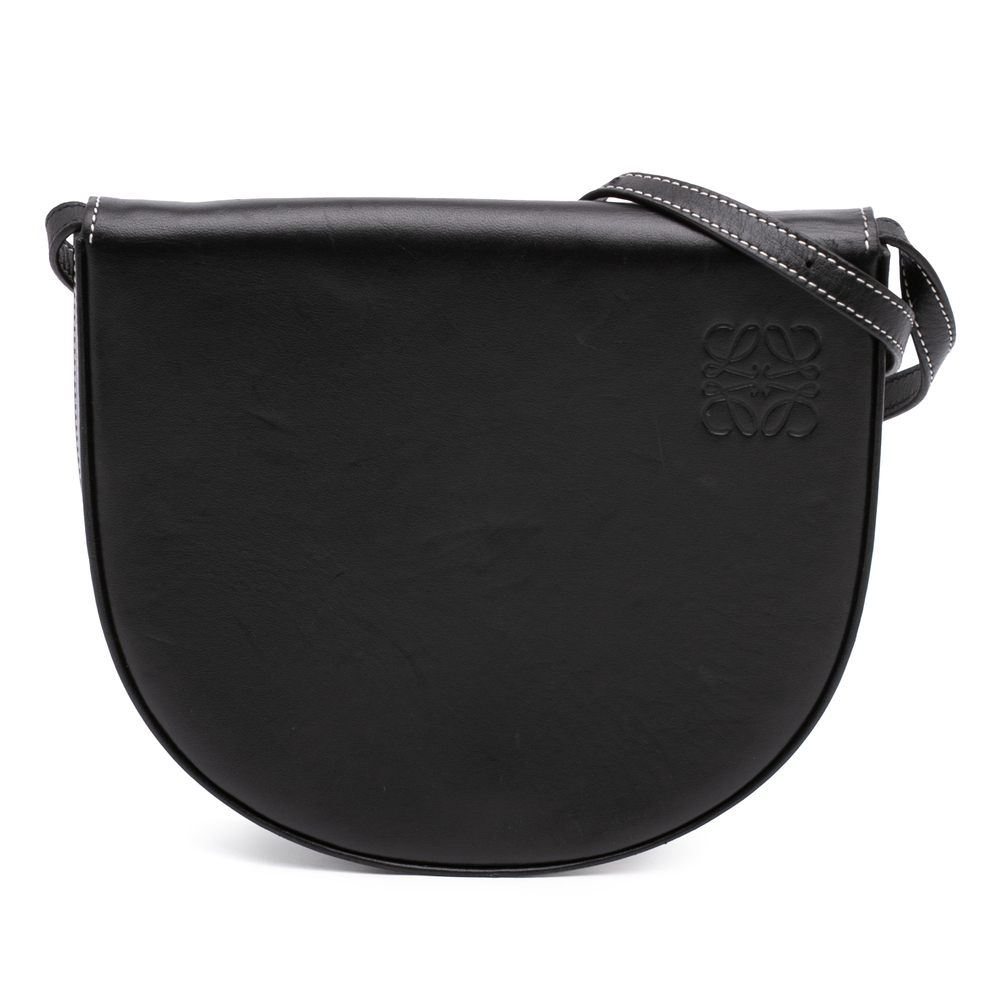 Pre-Loved LOEWE Small Smooth Calfskin Heel Crossbody
